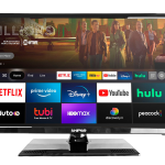 Sniper 22″ Travel TV (SN-2204-F), with Amazon Fire TV stick, 178° viewing angle, Bluetooth, DVD, Satellite & Freeview receiver. - Image 2
